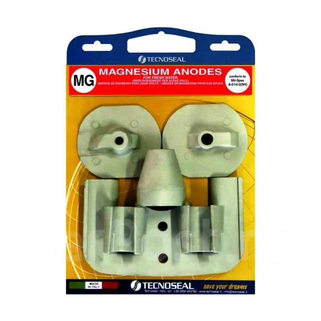 Tecnoseal Zinc Anode Kit f/ZT350-ZT370 Yanmar Sterndrive main image 0