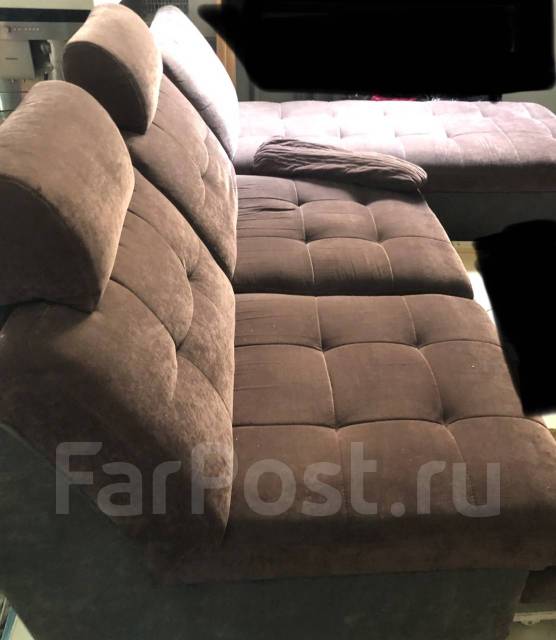 Продам диван угловой 2200*1500*, б/у, в наличии. Цена: 30 000₽ во ...