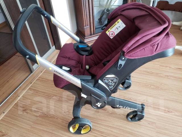 Коляска, автолюлька на колесах - Коляски и переноски во Владивостоке