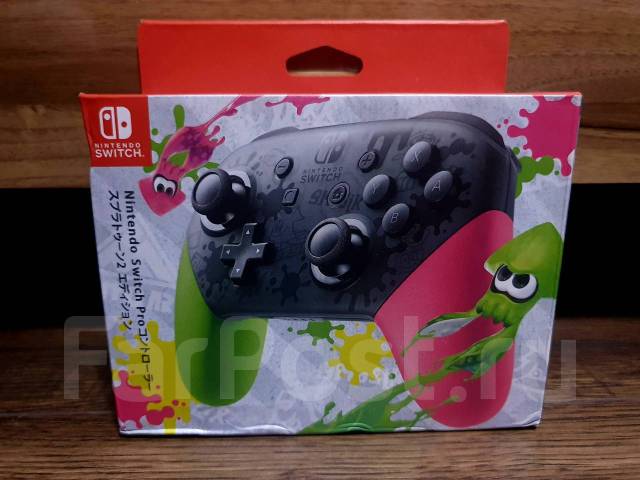 Геймпад Nintendo Switch Pro Controller [Splatoon 2 Edition ...