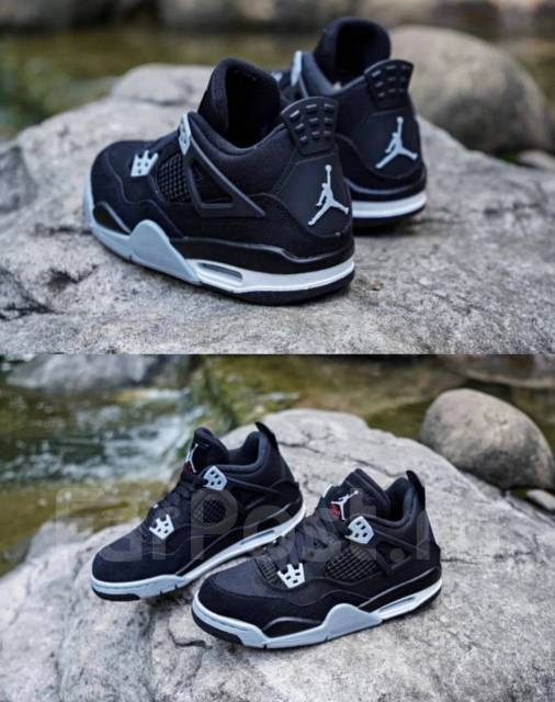 Кроссовки Air Jordan 4 Retro SE "Black Canvas" оригинал. Легит чек, 37 ...