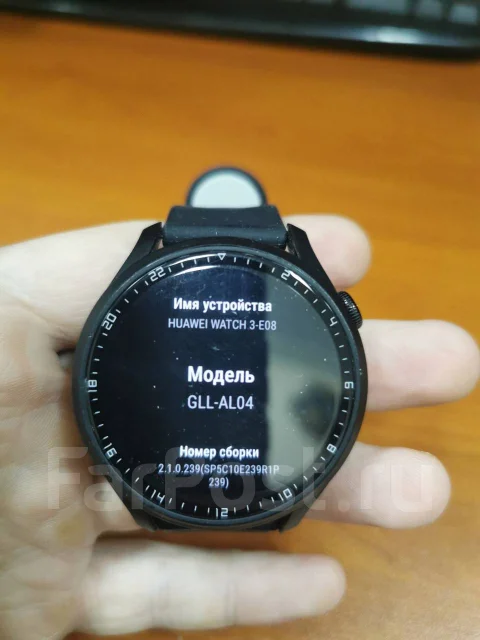 Huawei Watch 3. GPS, NFC, SIM-�����, IP67, IP68 ����