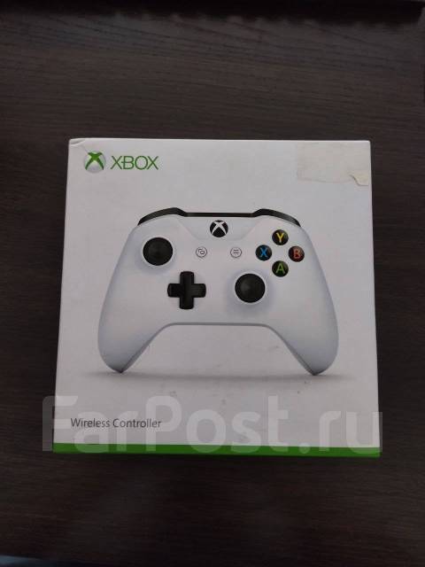 Геймпад беспроводной Microsoft Xbox Wireless Controller белый, б/у, в ...