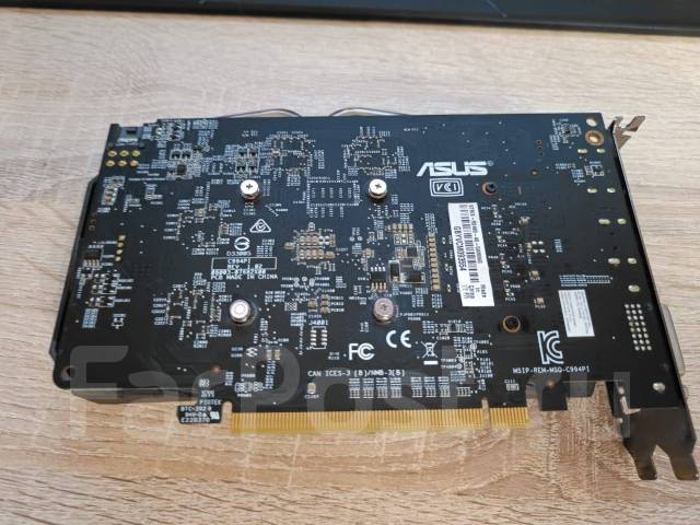 Видеокарта ASUS 4Gb DDR5 Radeon RX 460 - Видеокарты во Владивостоке