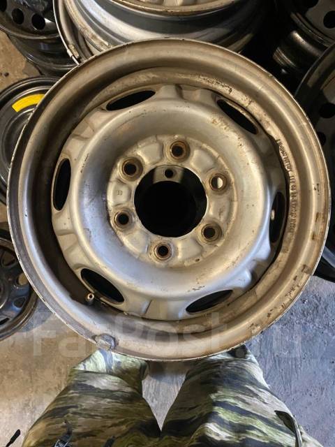 Диски штамповка Nissan R15, 15", 1 шт, 6x139.7, штампованные, 4 шт, б/у ...