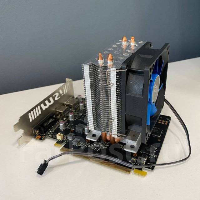 Видеокарта Nvidia GeForce GTX 1050 2GB с башенным охлаждением, б/у, в ...