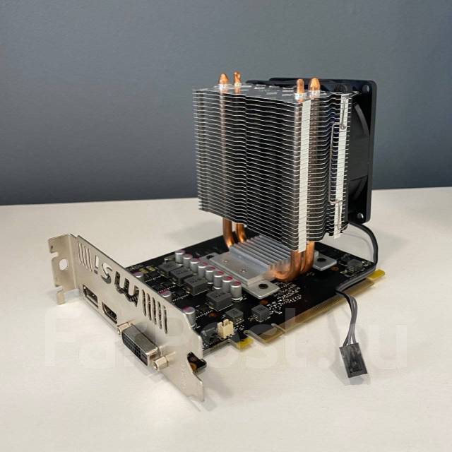 Видеокарта Nvidia GeForce GTX 1050 2GB с башенным охлаждением, б/у, в ...