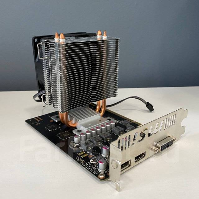 Видеокарта Nvidia GeForce GTX 1050 2GB с башенным охлаждением, б/у, в ...