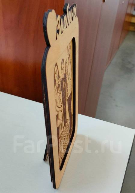 Лазерная гравировка чпу по дереву, фото-рамки из дерева - Подарки и ...