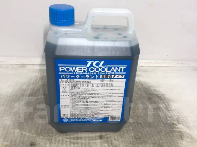 Антифриз TCL Power Coolant 2л концентрированный синий (бирюзовый) 6лет ...