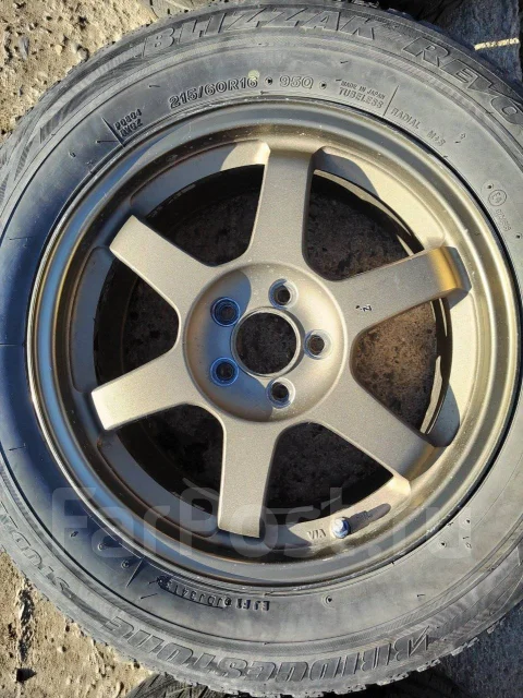 RAYS Volk Racing TE37. 7.0x16", 5x100, ET46, �� 65,1���. ����