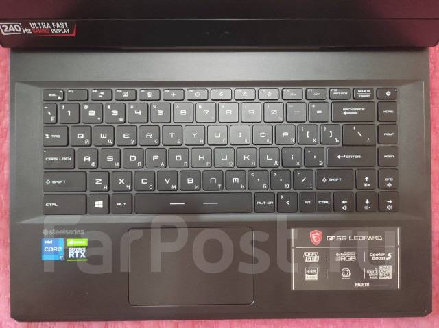 Ноутбук MSI GP66 Leopard - Ноутбуки во Владивостоке