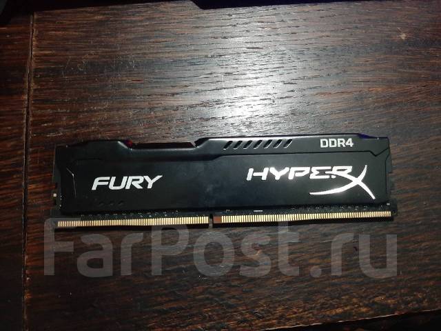 Оперативная память Kingston HyperX FURY Black Series[HX424C15FB2/8]8ГБ ...