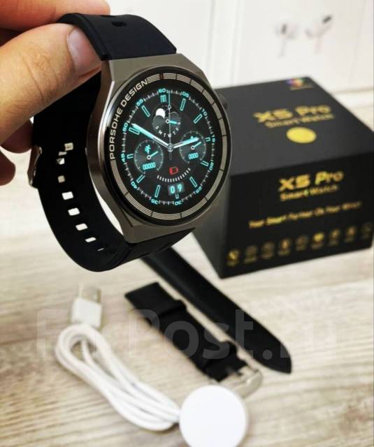 Smart Watch X5 Pro + NFC черные, Умные смарт часы huawei watch, NFC ...