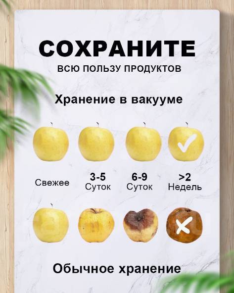 Вакуумный упаковщик, новый, в наличии. Цена: 2 000₽ в Хабаровске