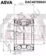    ASVA DAC40700043 DAC40700043 