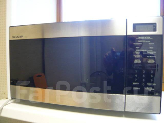 Микроволновая печь (СВЧ) Sharp R-397F 34(! ) литра (неисправная), б/у ...