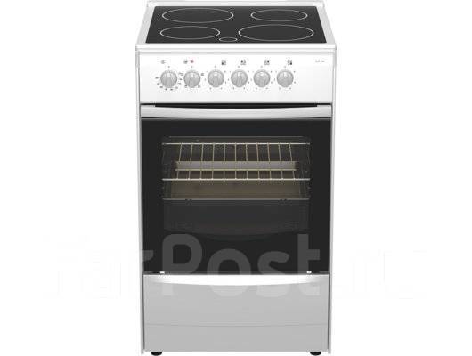 Плита эл. Darina 1B EC 341 606 W (50*56, 4 с/кер, 50 л. белый), новый ...