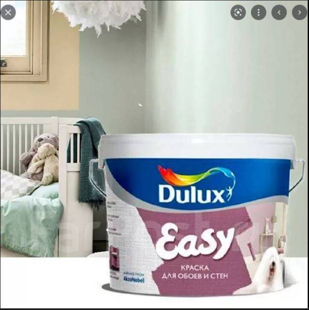 Краска Dulux Trade мат Easy для обоев и стен (10 л) - Лакокрасочные ...