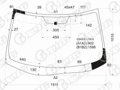������ ������� Mitsubishi Outlander XL SUV 5D 05- GS45-R LFW/X GS45RLFW ����