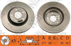 ���� ��������� ����� Forester 97-/Impreza 94-/Legacy 89-14/Outback 00- RN1010 ����