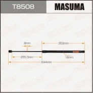 ���� ������� ��������� Masuma, L=644mm (1/40) T8508 Masuma T8508 ����