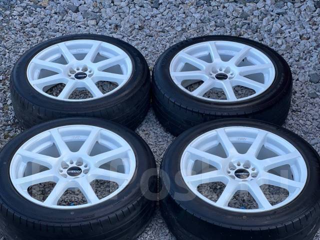 Made in Japan! Белоснежные спорт-диски Blitz BRW Profile 08 R18 5*100 ...
