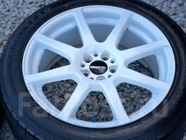 Made in Japan! Белоснежные спорт-диски Blitz BRW Profile 08 R18 5*100 ...