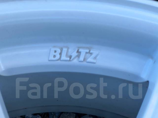 Made in Japan! Белоснежные спорт-диски Blitz BRW Profile 08 R18 5*100 ...