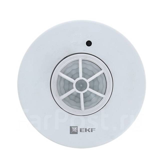 Датчик движения ИК потолочный 1200Вт 360гр. до 6м IP20 MS-28A EKF ...