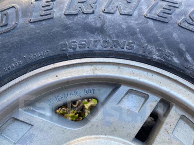 Колесо 26570R15 Firestone Wilderness AT - Колёса во Владивостоке
