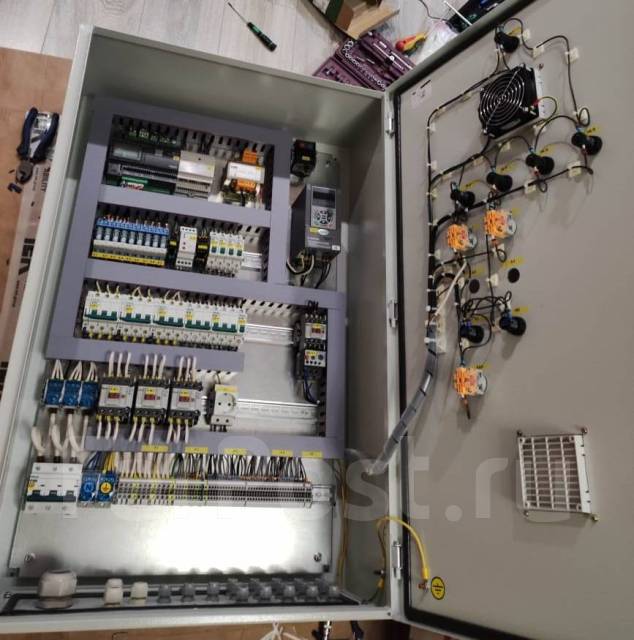 Сборка щитов, Монтаж систем автоматизации, проектирование, АСУ ТП, КИП ...