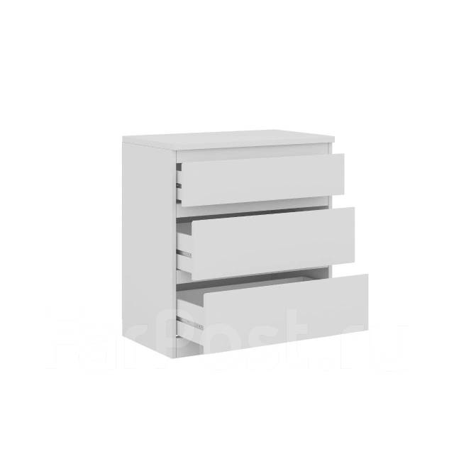 Кастор комод 3 ящика RU белый в наличии ИКЕА25, количество ящиков: 3 ...