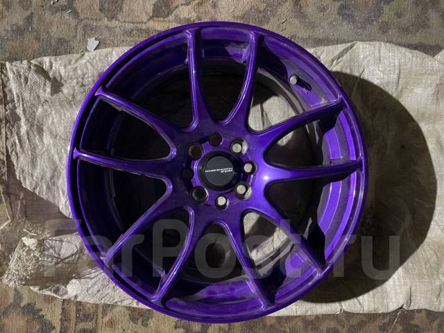 Комплект литья 16 4х98/100 Work candy purple, 16", 1 шт, Ширина диска 7 ...