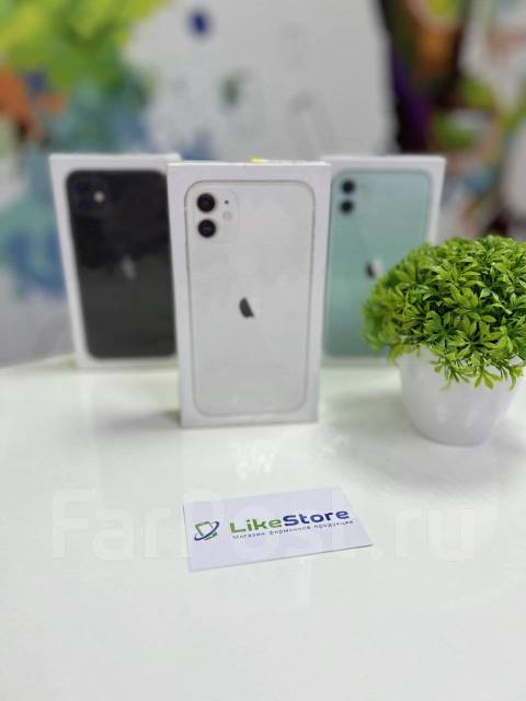 IPhone 11 64 GB + Подарки, 64 гб, 6.10", моноблок, новый, в наличии ...