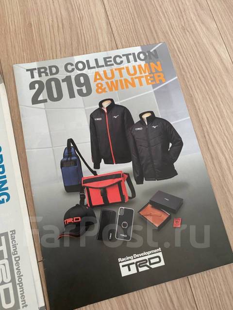 Каталог аксессуаров TRD - Экипировка и атрибутика во Владивостоке