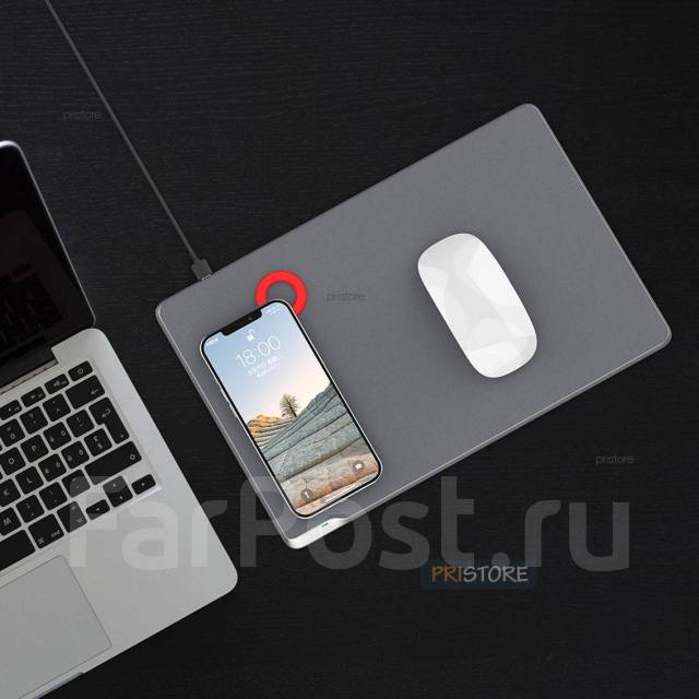Коврик для мыши с беспроводной зарядкой Xiaomi Czur YB12, новый, в ...