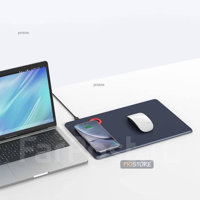 Коврик для мыши с беспроводной зарядкой Xiaomi Czur YB12, новый, в ...
