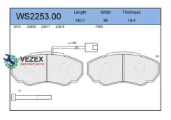 ������� ��������� �������� | ����� | Citroen Jumper 2,0/2,2 4/02-, FIAT Ducato 2,0 4/02-, Peugeot Boxer 2,0/2,2 4/02- Jeenice WS225300 WS225300 ����