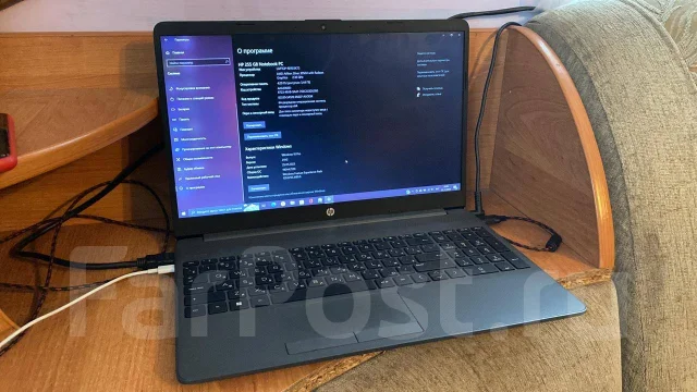 HP 255 G8. 15.6", 2,3����, ��� 4 ��, ���� 120���, WiFi: 1, Bluetooth: 1 ����