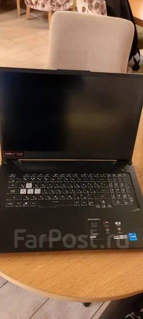 Asus TUF Gaming F17. 17.3", 2,7����, ��� 8 ��, ���� 500���, WiFi: 1, Bluetooth: 1 ����