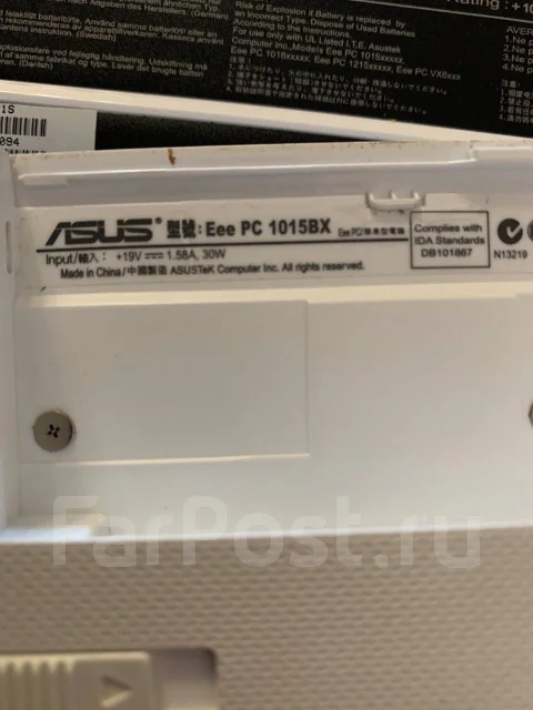 Asus Eee PC. ��� 2048 ��, WiFi: 1, Bluetooth: 1 ����