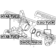 ��������� Febest DAC42760039 DAC42760039 ����