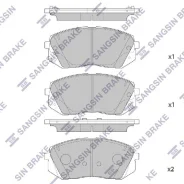 ������� ��������� �������� Sportage 18- /Sonata 17-20 R17 /Optima 16- Sangsin Brake SP1848 ����