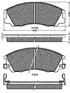 ������� ��������� �������� Terracan HSB 149x58x16 (������ HSB) HP0022 ����