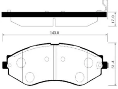������� ��������� �������� Nexia 14 / Espero 14 / Lacetti / Gentra 14AL + UZ JustDrive JBP0128 ����