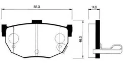������� ��������� ������ �������� Avante XD +TagAZ / Cerato / Tuscani Mando MPH21 ����