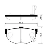 ������� ��������� ������ �������� Avante XD +TagAZ / Cerato / Tuscani HSB HP0021 ����