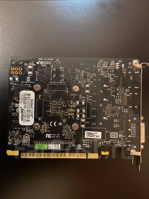 Видеокарта Nvidia Geforce 1050 ti 4gb - Видеокарты во Владивостоке