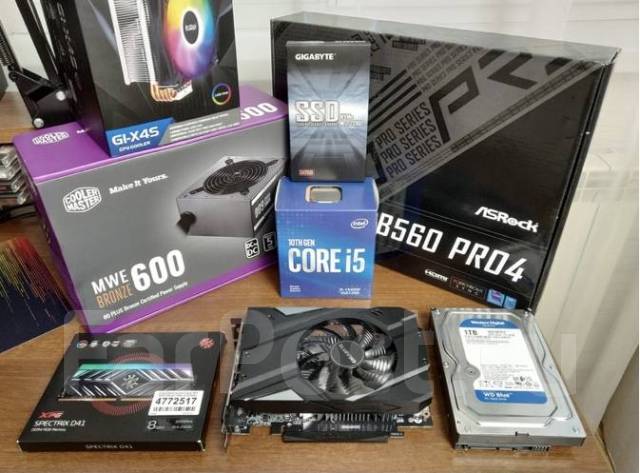 Собрать компьютер, выбрать комплектующие и настроить во Владивостоке ...